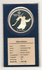 Kanada: Olympia Calgary 1988, Olympische Spiele Canada, Eishockey, 20 Dollar