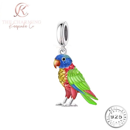 Papagei vogel charm - charm, echt