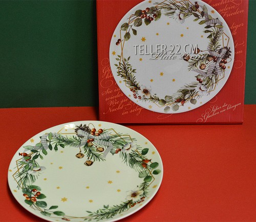 Weihnachtsteller süßer die - süßer,