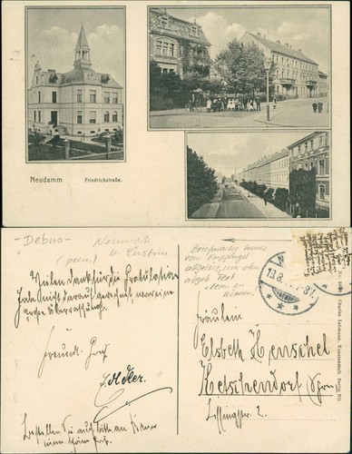 Postcard neudamm - postcard, (neumark)