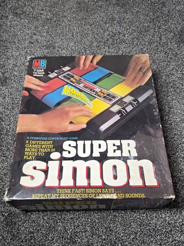 Vintage 1980 super simon spiel - vintage,