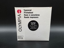 Olympia Typenrad 9872 German