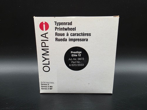 Olympia typenrad 9872 german - typenrad,