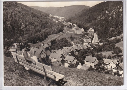 Ansichtskarte blick auf das - ansichtskarte,