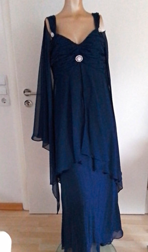 Heine abendkleid lang blau - lang,