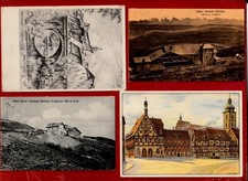 4 AK's  aus FORCHHEIM, GROSSER BELCHEN, ALTKIRCH von 1911 / 1914 / 1935 / 1942