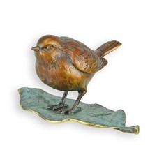 Bronzetierfigur Spatz, Höhe