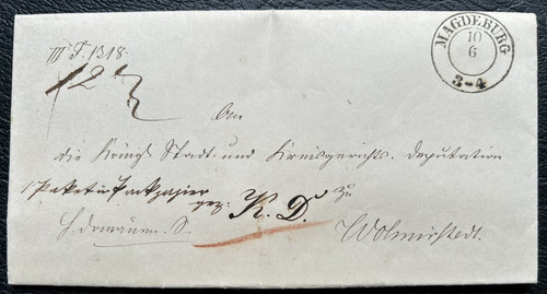 Vorphila brief preußen - vorphila,