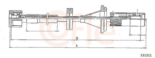 Tachowelle tachometer cofle - tachometer,