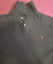 Polo Ralph Lauren | Herren | Polo-Shirt | custom fit | Schwarz | Größe L