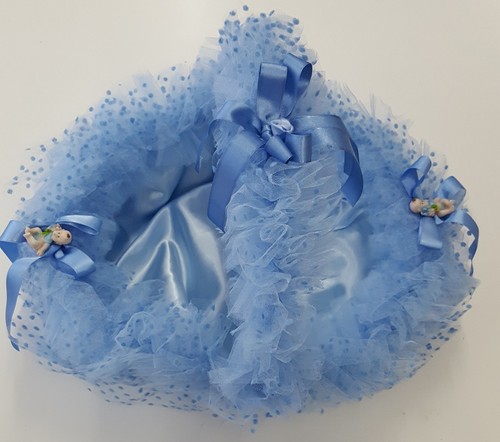 10x gastgeschenk korb baby - 10x,