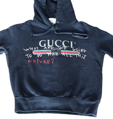 Gucci black printed - black, cotton