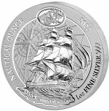Ruanda 2022 Constitution Silber 1 oz st BU nautische Unze nautical Schiff Rwanda