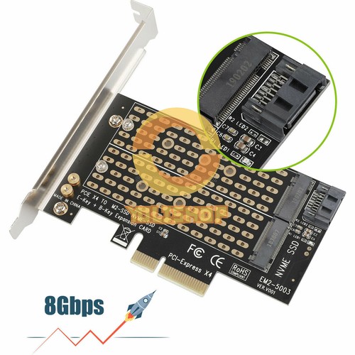 Ngff sata dual ssd - to, pci