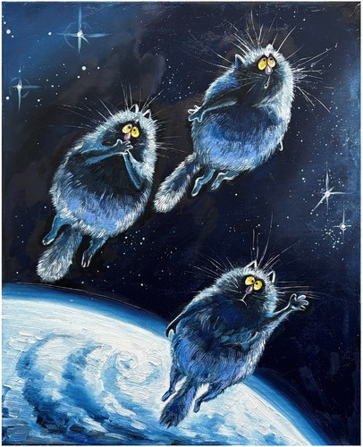 Selbstgemaltes ölbild 50x40 - Ölbild,