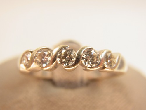 Schöner riviere ring 585 - riviere,