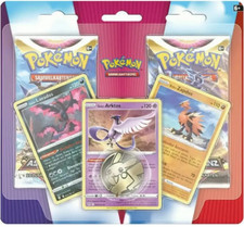 2 Pack Blister Galar Zapdos Arktos Lavados / Deutsch / OVP