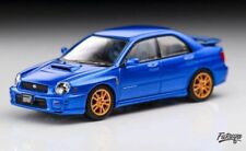SUBARU Impreza WRX STi - MK VII - Sedan Bugeye  - blue - Furuya 1:64