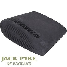 Überzieh- Schaftkappe mit Rückschlagminderer Schwarz Gummi J. PYKE; Recoil Pad