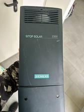 Siemens SITOP SOLAR 2300 Wechselrichter zu Netzeinspeisung, Nicht geprüft 
