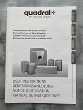 Quadral Surround 2100 (silber) 5.1 Subwoofer-Sateliten-System