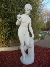 Steinfigur eva mit apfel - mit, apfel"