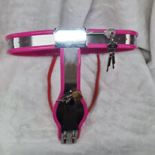 Frauen Y-Type Edelstahl Keuschheitsgürtel Unterwäsche Chastity Belt Bondage BDSM