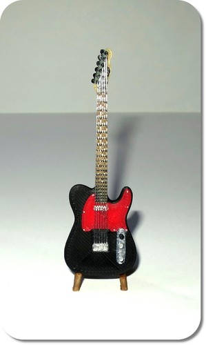 Miniatur gitarre - miniatur, e-gitarre
