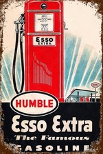 Blechschild ESSO 30 x 20 cm