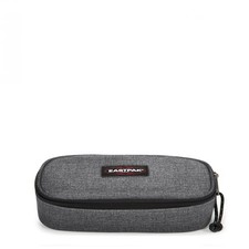 Eastpak Federmäppchen OVAL SINGLE Black Denim Federmappe Federtasche Grau