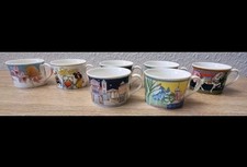 Hutschenreuther Edition Voyage 7 x Tasse Leonard Paris 