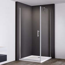 Duschkabine Eckeinstieg Duschabtrennung Schwingtür Dusche Pendeltür Duschwand