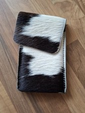 Tasche Täschchen Handyhülle Tempotücher-Tasche Echt-Kuhfell