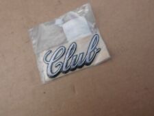 Opel Astra F Emblem Club Schriftzug Kotflügel Links oder Rechts Neu&OVP 90449056