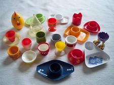 Eierbecher Sammlung Teilauflösung für Tisch Frühstück Ei Sammler 