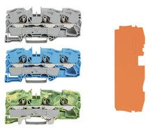 WAGO 3-Leiter-Durchgangsklemmen 16 mm² 2016-1301, 2016-1304, 2016-1307