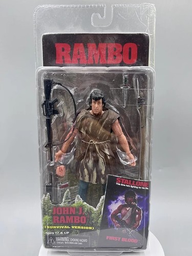 Neca jhon rambo - neca, actionfigur