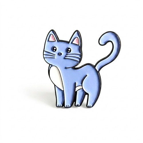 Niedlicher katzen pin - niedlicher, emaille