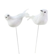 Taubenpaar weiß 9cm