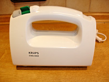 KRUPS HANDMIXER 3MIX3003 IN WEISS GEPRÜFT UND GEREINIGT SUPER ZUSTAND (2)