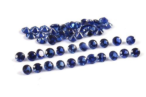 Natürlich ceylon blau saphir - natürlich,