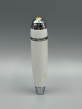 Dupont Paris Liberté Liberte femme Gas Lighte Feuerzeug weiß silber gebraucht