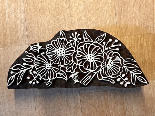Blaudruck stempel textildruck - ,
