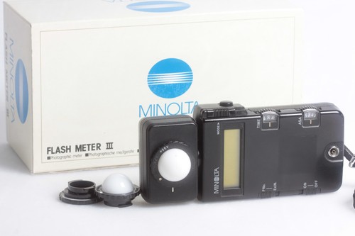 Minolta flash meter iii - minolta,