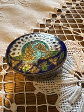 Antike 925 Silber Pillendose