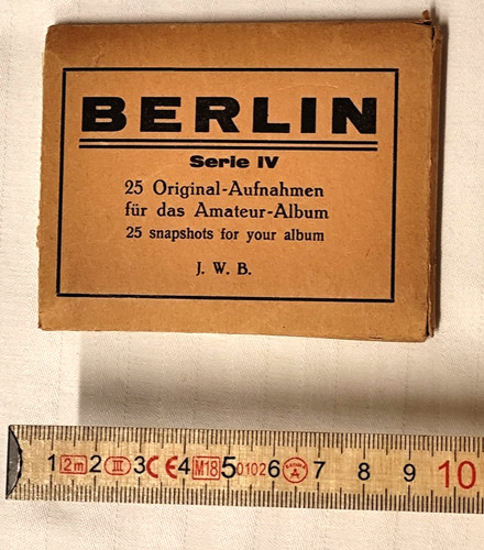 Historische fotomappe berlin - fotomappe, "berlin