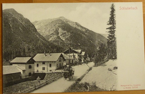 Schluderbach 1910 toblach - ak,