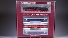 H0 AC Fleischmann 1894 K Personenzug F-Zug "Gambrinus" BR 03 DB in OVP #CK_371