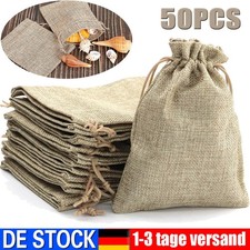 Geschenkbeutel Leinenbeutel Säckchen Schmuckbeutel Jutesäckchen Jute Beutel Sack