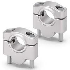 Voigt MT Lenkererhöhung / Riser 30mm für 28mm Lenker silber eloxiert mit ABE